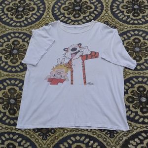 vintage Calvin and Hobbes tee